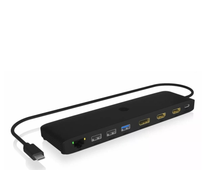 Akcesoria ICY BOX Mobile DockingStation with Triple Video Output IB-DK2116-C
